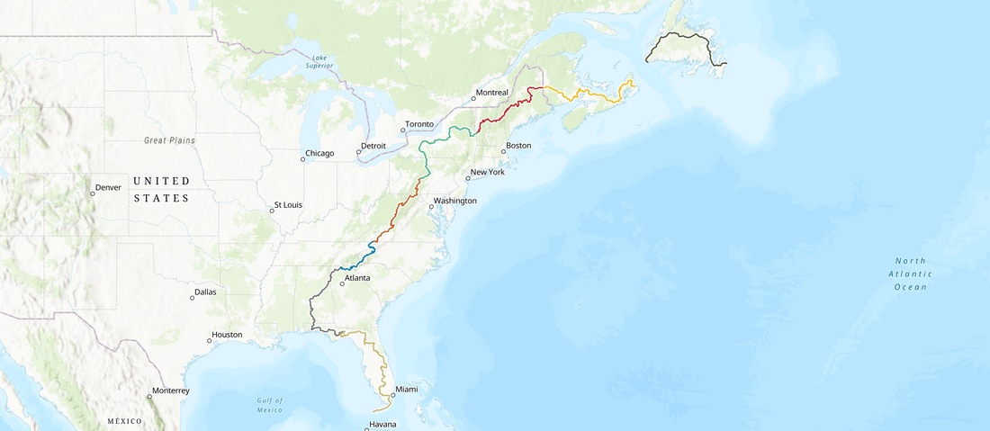 The First Eastern Trail Divide Finish with Eddie O'Dea
