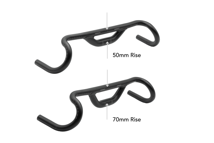 riser drop bars rise specifications 