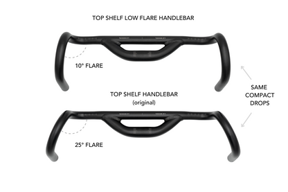Scratch & Dent - Low Flare Top Shelf Handlebar System